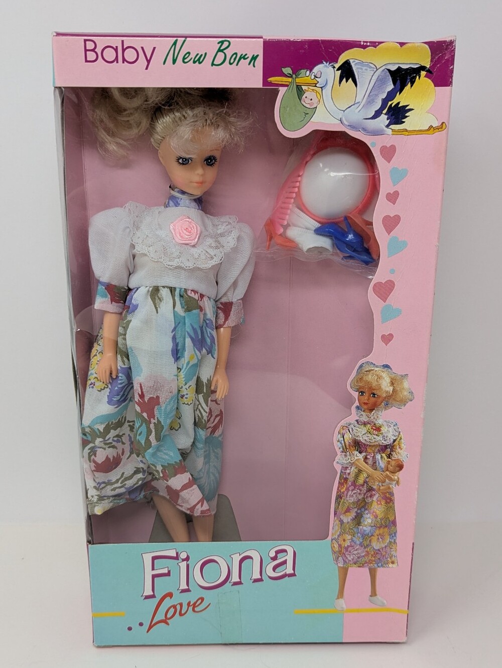 Fiona Love Pregnant Fashion Doll Vintage Clone Newborn Baby Bump